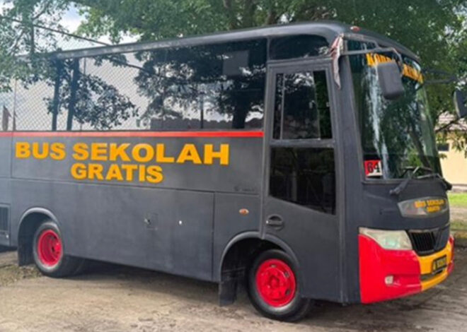 Antisipasi Penculikan Anak, Brimob Polda Jambi Luncurkan Bus Sekolah Gratis