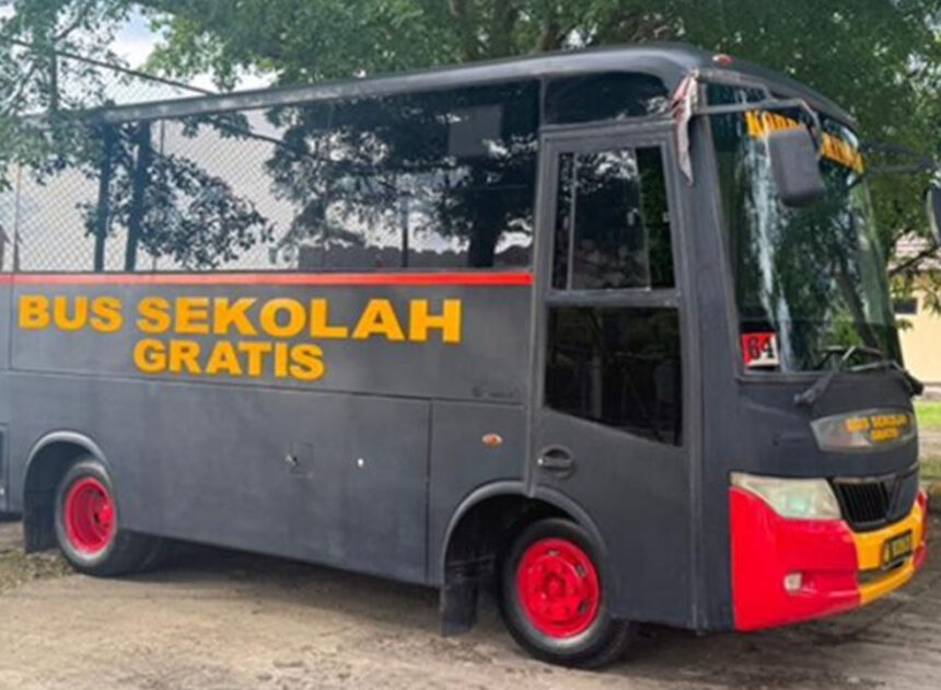 Antisipasi Penculikan Anak, Brimob Polda Jambi Luncurkan Bus Sekolah Gratis