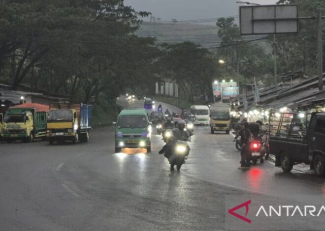 BMKG Prakirakan Hujan Bervariasi di Mayoritas Wilayah Indonesia